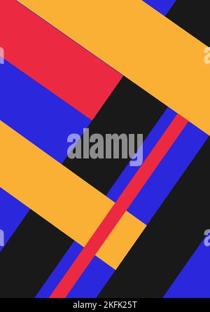 Modern dinamic composition. Cover design. Concept banner. Stock Vector