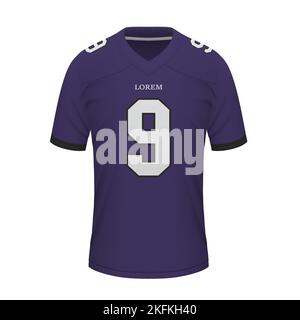 Realistic american football jersey Arizona Cardinals, shirt template for  kit. Vector illustration Stock Vector Image & Art - Alamy