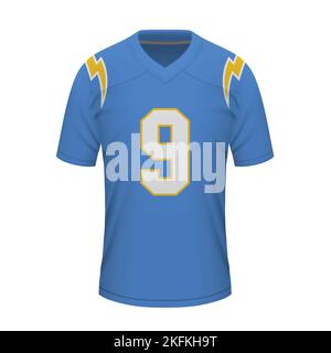 Realistic sport shirt Los Angeles Kings, jersey template for ice hockey  kit. Vector illustration Stock Vector Image & Art - Alamy