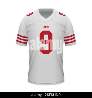 San francisco 49ers jersey Cut Out Stock Images & Pictures - Alamy