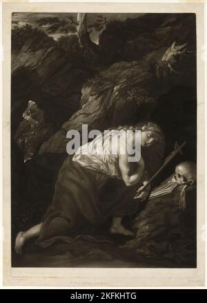 Saint Mary Magdalene in the desert 1869 Pierre Puvis de Chavannes 1824 ...