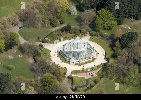 The Palm House, Sefton Park, Liverpool, 2021. Stock Photo