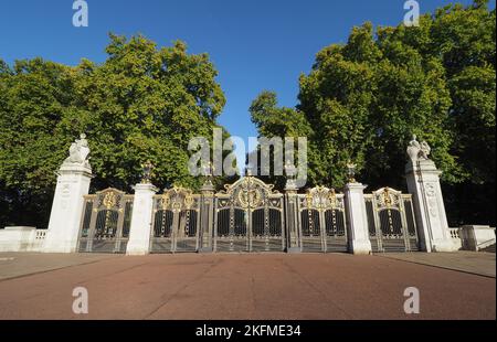 Canada Gate at Buckingham Palace in London, UK Stock Photo