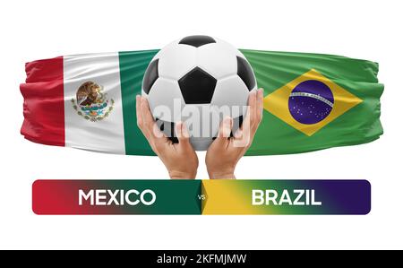 brazil vs mexico images clipart