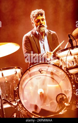 Milan Italy. 18 November 2022. The French band PHOENIX performs live on stage at Alcatraz during the 'Alpha Zulu Tour'. Stock Photo