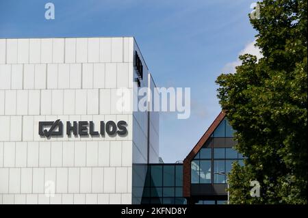 GDANSK, POLAND - JULY 30 ,2022: Helios hotel in Gdansk, Poland, offering luxury accomodation Stock Photo