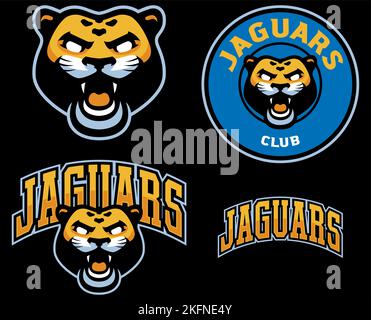 Jaguar Club Mascot Stock Vector