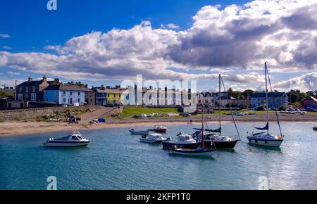 Fishing and Sailing Boats at Greystones Harbour, County Wicklow, Ireland Stock Photo
