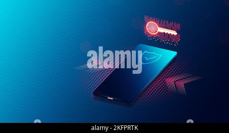 Passwordless Login with Passkey Concept - Authentication and Login ...