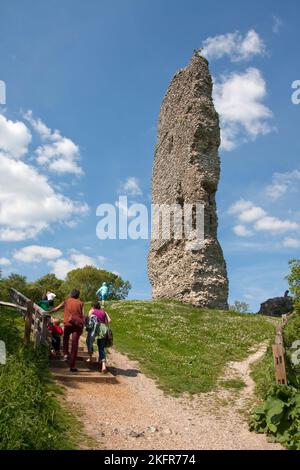 Bramber Castle England Stock Photo - Alamy