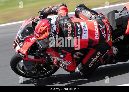 Phillip Island, Australia, 20 November, 2022. Michael Ruben Rinaldi of Italy on the Aruba.It Racing - Ducati Ducati during Superpole at The 2022 FIM World Superbike Championship at The Phillip Island Circuit on November 20, 2022 in Phillip Island, Australia. Stock Photo