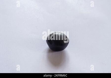 Isolated Ripe Jamun Fruits Stock Photo