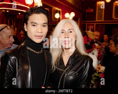 Paris, France. 18th Nov, 2022. Jeremy Bellet and Veronique Koch attend Singrid Campion's Show Liberta at Le Cirque d'hiver Bouglione . Stock Photo