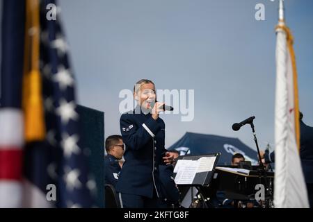 U.S. Air Force Staff Sgt. Michael Havens, USAF Band of the Golden