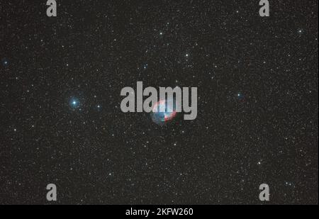 The Dumbbell Nebula Stock Photo