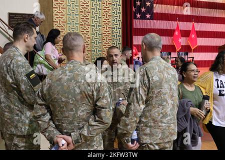 Maj. Gen. Mark McCormack, commanding general and senior key leader of ...