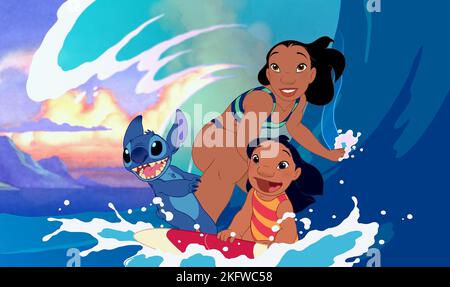 STITCH, NANI, LILO, LILO and STITCH, 2002 Stock Photo