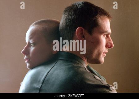 SAMANTHA MORTON, TOM CRUISE, MINORITY REPORT, 2002 Stock Photo