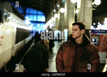 MATT DAMON, THE BOURNE IDENTITY, 2002 Stock Photo