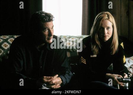 RICHARD GERE, LAURA LINNEY, THE MOTHMAN PROPHECIES, 2002 Stock Photo