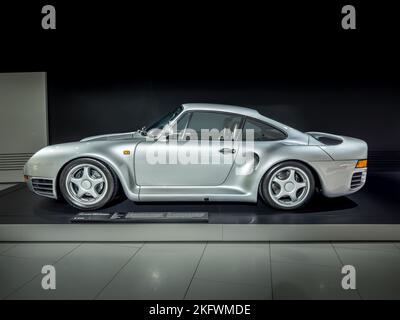 Stuttgart-Zuffenhausen - 12 November 2022 - Porsche Museum, Porsche 959 Stock Photo