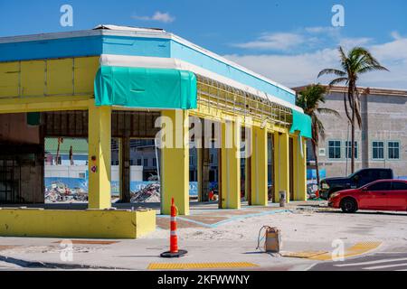 Fort Myers Beach, FL, USA - November 19, 2022: Stock Photo