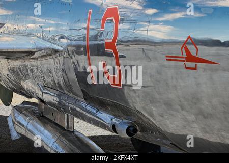 Mig 21 Fishbed Side Cannon Stock Photo
