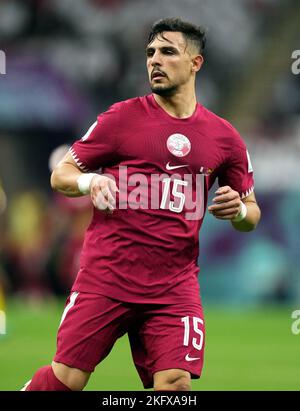 Qatar's Bassam Al Rawi during the international friendly match at ...