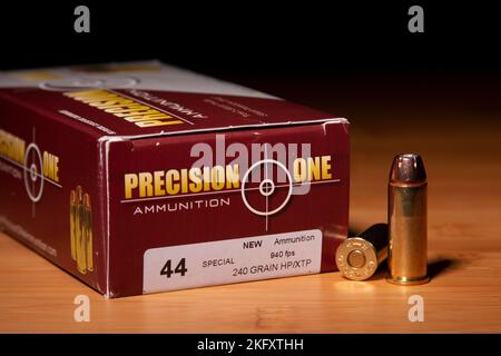 Precision One .44 Special Ammunition Stock Photo