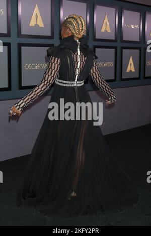 LOS ANGELES - NOV 19:  Janelle Monae at the 13th Governors Awards at Fairmont Century Plaza Hotel on November 19, 2022 in Century City, CA (Photo by Katrina Jordan/Sipa USA) Stock Photo