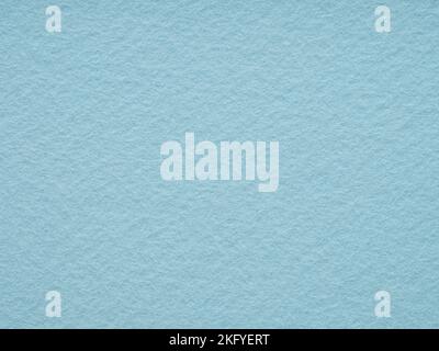 Bright light blue, soft turquoise felt texture background. Surface of felted fabric material closeup, on macro. Pattern for text, lettering Stock Photo