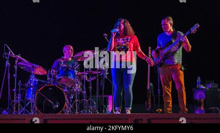 The AFCENT Band plays a set at Prince Sultan Air Base, Kingdom of Saudi ...