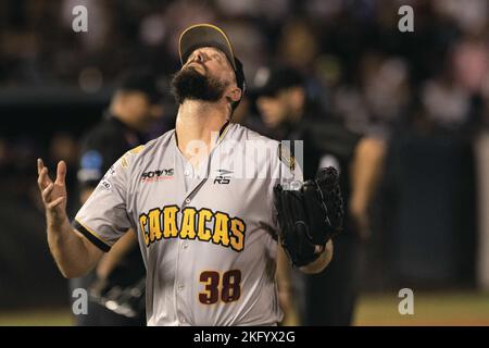 Valencia, Carabobo, Venezuela. 30th Oct, 2022. October 30, 2022. The  current champions, Navegantes del Magallanes, received the ardenales de  Lara, at the Jose Bernardo Perez stadium for the opening match of the