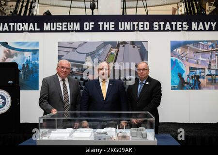 https://l450v.alamy.com/450v/2kg09ak/221018-n-fk318-1121-washington-navy-yard-oct-18-2022-navy-museum-development-foundation-nmdf-board-president-al-konetzni-us-navy-vice-admiral-retired-secretary-of-the-navy-carlos-del-toro-and-naval-history-and-heritage-command-nhhc-director-samuel-j-cox-us-navy-rear-admiral-retired-pose-for-a-group-photo-at-the-national-museum-of-the-us-navy-nmusn-during-an-event-celebrating-the-navys-247th-birthday-during-the-ceremony-del-toro-announced-the-us-navys-preferred-location-for-a-new-nmusn-which-would-be-on-land-adjacent-to-the-washington-navy-yard-that-would-be-acqu-2kg09ak.jpg