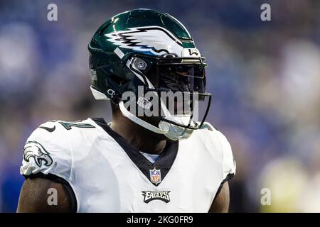 Philadelphia Eagles' Jordan Mailata plays during an NFL football game,  Sunday, Nov. 27, 2022, in Philadelphia. (AP Photo/Matt Slocum Stock Photo -  Alamy