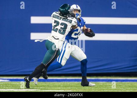 East Rutherford, New Jersey, USA. 12th Dec, 2021. New Orleans Saints tight  end CHAUNCEY GARDNER-JOHNSON (22) reacts at MetLife Stadium in East  Rutherford New Jersey New Orleans defeats New York 30 to