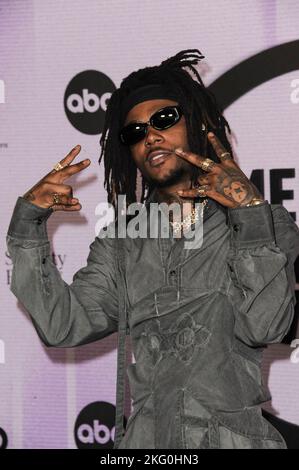Los Angeles, CA. 20th Nov, 2022. JID at arrivals for 2022 American Music Awards, Microsoft Theater, Los Angeles, CA November 20, 2022. Credit: Elizabeth Goodenough/Everett Collection/Alamy Live News Stock Photo