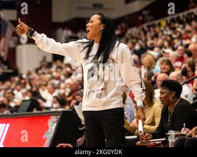 South Carolina head coach Dawn Staley talks with the media after an NCAA  college basketball game, Sunday, Jan. 29, 2023, in Tuscaloosa, Ala. (AP  Photo/Vasha Hunt Stock Photo - Alamy