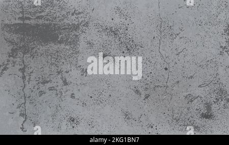 Gray concrete surface, cement texture abstract background Stock Vector
