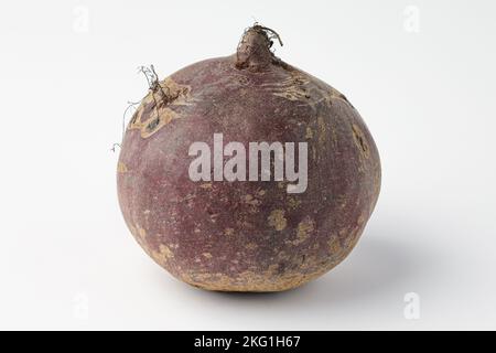 beet, beta vulgaris isolated on white background Stock Photo