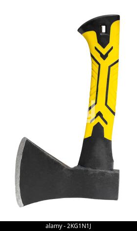 work tool, new ax on a white isolated background Stock Photo