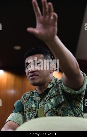 Royal Brunei Land Force (RBLF) Soldiers With 2nd Battalion, RBLF ...