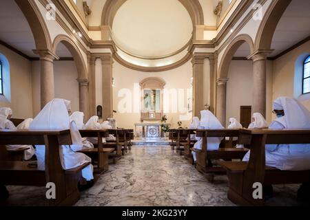 The Little Sisters of the Poor (French: Petites Sœurs des pauvres) is a Catholic religious institute for women. It was founded by Jeanne Jugan. Vatica Stock Photo