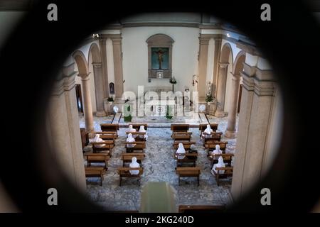 The Little Sisters of the Poor (French: Petites Sœurs des pauvres) is a Catholic religious institute for women. It was founded by Jeanne Jugan. Vatica Stock Photo