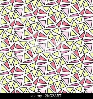 Abstract pastel candy color seamless pattern Stock Vector