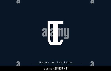 Alphabet letters Initials Monogram logo NC , CN Stock Vector