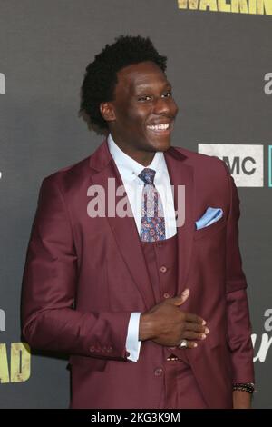 November 20, 2022, Los Angeles, CA, USA: LOS ANGELES - NOV 20:  Okea Eme-Akwari at The Walking Dead Finale at Orpheum Theatre on November 20, 2022 in Los Angeles, CA (Credit Image: © Kay Blake/ZUMA Press Wire) Stock Photo