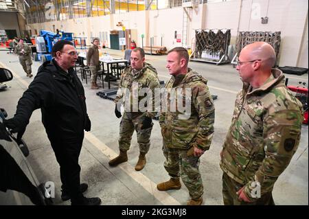 U.S. Army Col. Jacob Peterson, Alaskan NORAD Region and ALCOM chief of ...