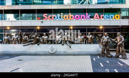 Torontos Scotiabank Arena Facing Gate 6 Stock Photo 1210776718