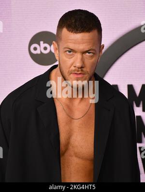 Dan Reynolds of Imagine Dragons attend the 2022 American Music Awards at Microsoft Theater on November 20, 2022 in Los Angeles, California.  Photo: Casey Flanigan/imageSPACE Stock Photo